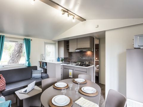 MOBILHOME 6 personnes - Mobil-home | Comfort XL | 3 Ch. | 6 Pers. | Terrasse surélevée | Clim.