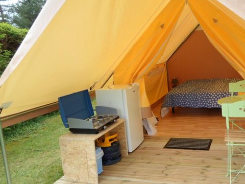 TENT 2 people - Canvas bungalow LA CANADA 12 m² (without en-suite facilities)