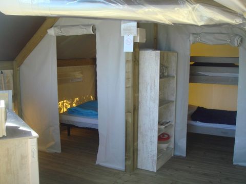 CANVAS AND WOOD TENT 4 people - LODGE SAHARI (without sanitary facilities)