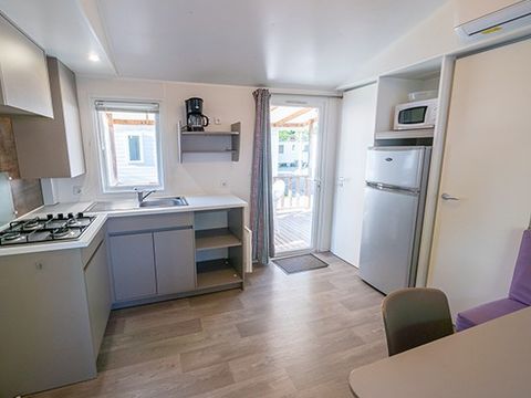 MOBILHOME 6 personnes - Mobil-home | Classic XL | 3 Ch. | 6 Pers. | Terrasse surélevée | Clim.