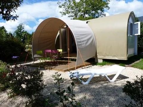 CANVAS AND WOOD TENT 4 people - Coco Sweet (without sanitary facilities)