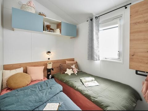 MOBILHOME 8 personnes - Premium Rouffiac 40m² (3 chambres) + 2 salles de bain + LV + LL + Terrasse