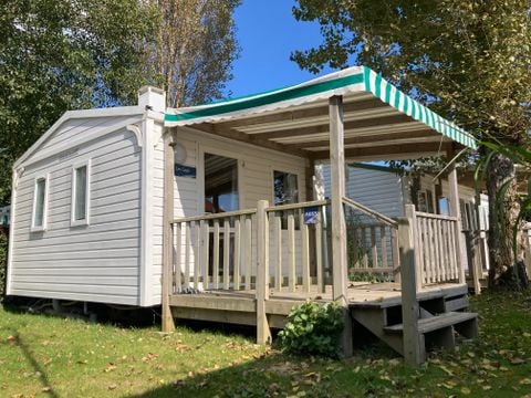 MOBILHOME 3 personnes - Mobil-home STANDARD ECO 1 chambre 16m² terrasse couverte