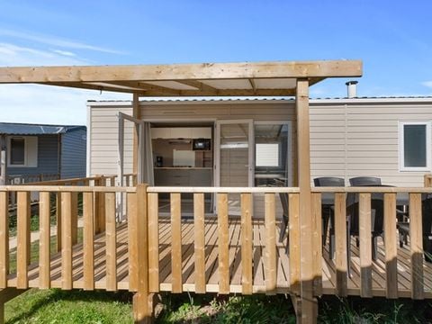 MOBILE HOME 4 people - Comfort XL | 2 Bedrooms | 4 Pers | Raised terrace | Air conditioning