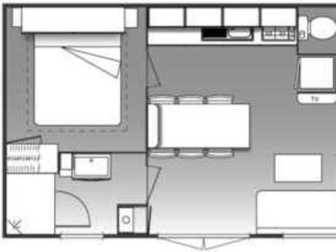 MOBILHOME 8 personnes - O'hara 884 (6/8 couchages)