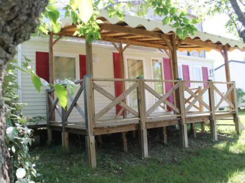 MOBILE HOME 6 people - Comfort 32 m² 3 bedrooms Air conditioning, Tv