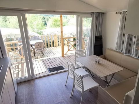 MOBILE HOME 4 people - Premium 33 m² 2 bedrooms Air conditioning, Tv, dishwasher