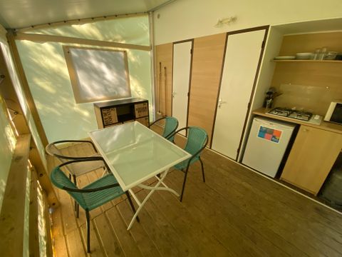 MOBILE HOME 4 people - Standard Tithome 21m² (without sanitary facilities) + terrace 10m².