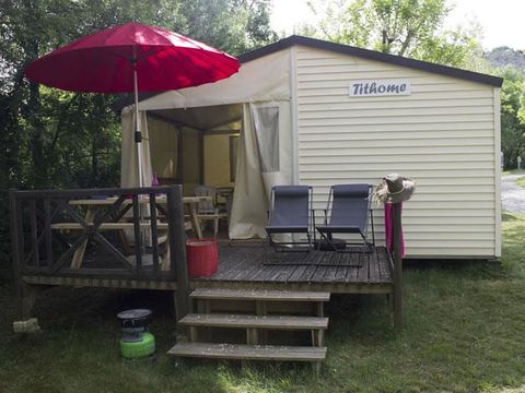 MOBILE HOME 4 people - Standard Tithome 21m² (without sanitary facilities) + terrace 10m².