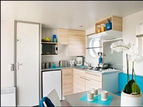 MOBILE HOME 4 people - Premium Patio 30m² 2 bedrooms Air conditioning, Tv, dishwasher