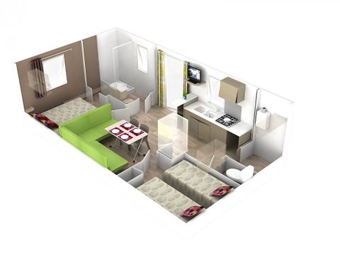 MOBILE HOME 4 people - Comfort+ 27 sqm