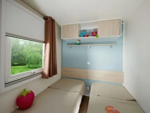 MOBILE HOME 6 people - Comfort 6p (35m²) with covered terrace, air-conditioned