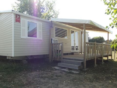 MOBILE HOME 6 people - Comfort 6p (35m²) with covered terrace, air-conditioned