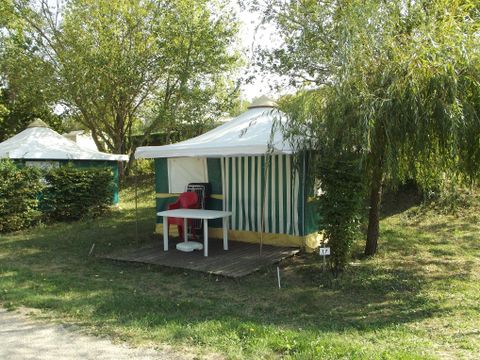 CANVAS BUNGALOW 4 people - Eco lodge, without sanitary facilities