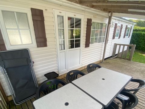 MOBILE HOME 6 people - Premium with dishwasher, air conditioning and TV