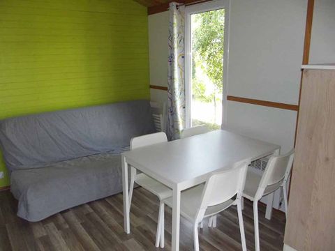 CHALET 5 people - Comfort (30m²) with covered terrace, 2 bedrooms