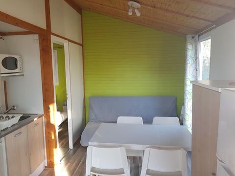 CHALET 5 people - Comfort (30m²) with covered terrace, 2 bedrooms