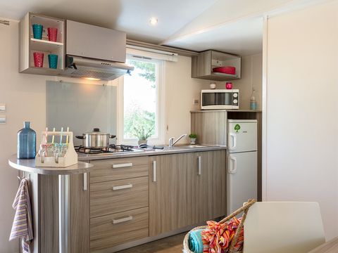 MOBILHOME 6 personnes - Mobil-home | Comfort | 2 Ch. | 4/6 Pers. | Terrasse surélevée | Clim.