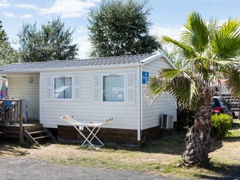 MOBILE HOME 4 people - Mobile home | Comfort | 2 Bedrooms | 4 Pers | Single terrace | Air conditioning | TV