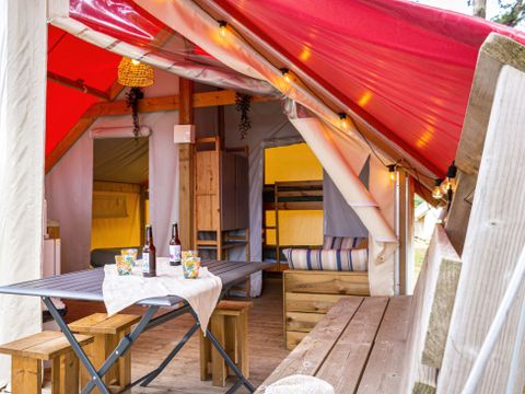 TENTE 5 personnes - Eco Lodges SANS SANITAIRE