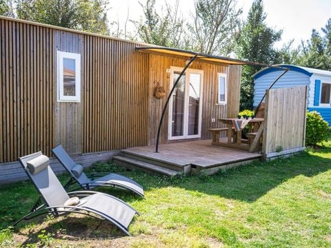 MOBILHOME 4 personnes - "Le Bois Flotté" (3 adultes max)