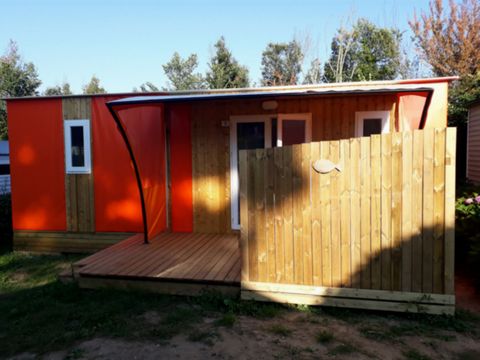 MOBILHOME 4 personnes - "Le Bois Flotté" (3 adultes max)