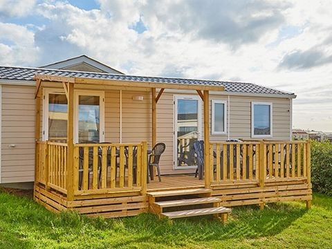 MOBILHOME 6 personnes - Mobil-home | Comfort | 3 Ch. | 6 Pers. | Terrasse surélevée | Clim.