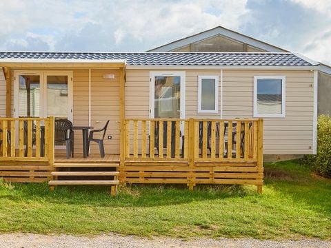 MOBILHOME 6 personnes - Mobil-home | Comfort | 3 Ch. | 6 Pers. | Terrasse surélevée | Clim.