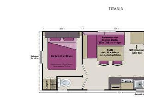 MOBILE HOME 4 people - PRM COMFORT