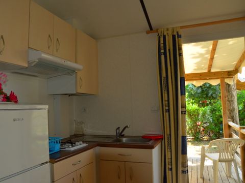 MOBILE HOME 6 people - Mobile home 2 bedrooms 4/6 pers Semi-covered terrace without air conditioning