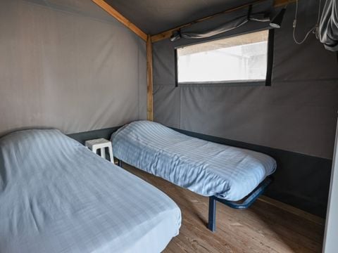 TENTE TOILE ET BOIS 4 personnes - Tente glamping Les Issambres