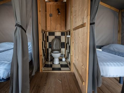 TENTE TOILE ET BOIS 4 personnes - Tente glamping Les Issambres