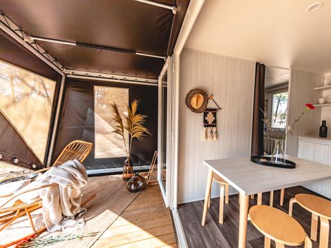 BUNGALOW TOILÉ 4 personnes - Bungali sans sanitaires