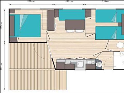 MOBILHOME 4 personnes - Mobilhome PLEIN AIR Vue panoramique