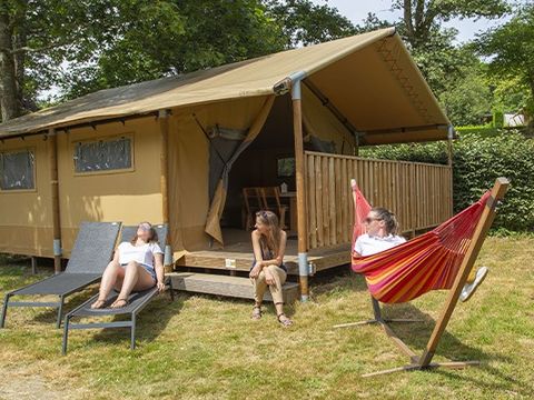 CANVAS AND WOOD TENT 5 people - Lodge | 2 Bedrooms | 5 People | No bathroom