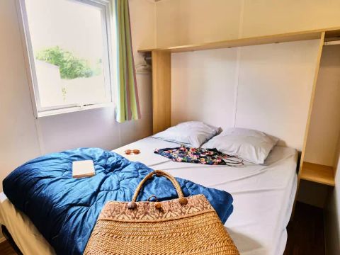 TENTE TOILE ET BOIS 4 personnes - Bungalow Toilé 3 Pièces 4 adultes (+ 1 enfant -9 ans) Sans Sanitaire