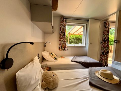 MOBILHOME 4 personnes - Cabane Privilège 2 chambres 2 salles de bain