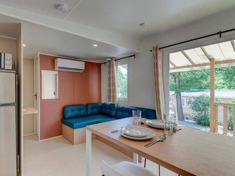 MOBILE HOME 6 people - Mobile-home | Premium | 3 Bedrooms | 6 Pers. | Raised terrace | Air-con.