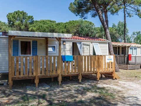 MOBILE HOME 6 people - Mobile-home | Comfort | 2 Bedrooms | 4/6 Pers. | Raised terrace | Air-con.