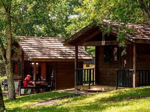 CHALET 4 people - Wooden Ecolodge (without sanitary facilities)