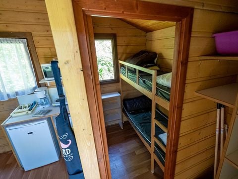 CHALET 4 people - Wooden Ecolodge (without sanitary facilities)