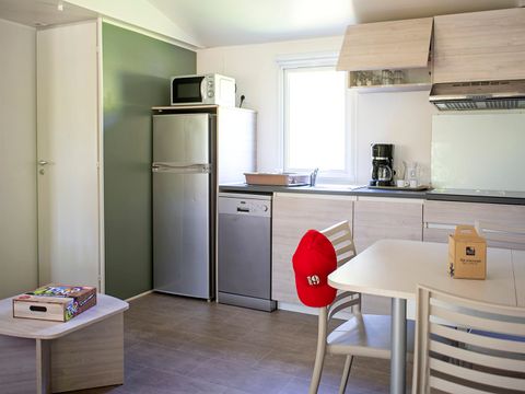 MOBILHOME 6 personnes - Confort 35m² (3 chambres) +vue sur le lac