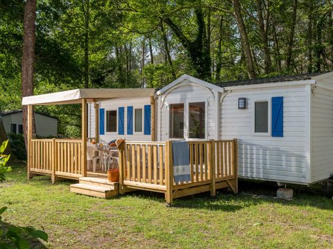 MOBILHOME 6 personnes - Mobil-home | Classic XL | 3 Ch. | 6 Pers. | Terrasse surélevée | 2 SDB