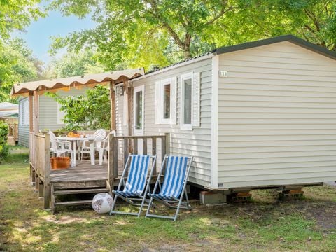 MOBILHOME 4 personnes - Mobil-home | Classic | 2 Ch. | 4 Pers. | Terrasse surélevée