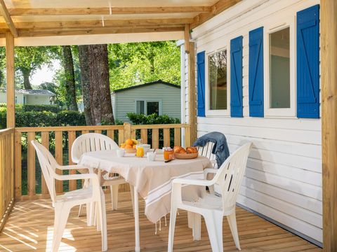 MOBILHOME 6 personnes - Mobil-home | Classic XL | 3 Ch. | 6 Pers. | Terrasse surélevée | Clim.