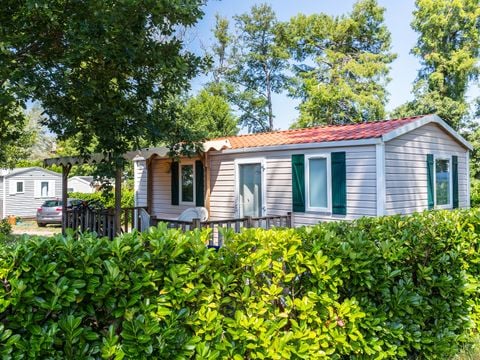 MOBILE HOME 6 people - Comfort XL | 2 Bedrooms | 4/6 Pers | Raised terrace | Air conditioning