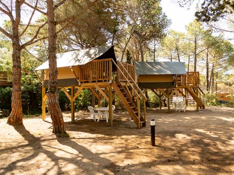 TENTE TOILE ET BOIS 2 personnes - Glamping 4