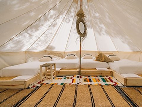 CANVAS AND WOOD TENT 4 people - Glamping 4