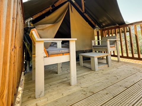 TENTE TOILE ET BOIS 2 personnes - Glamping 4