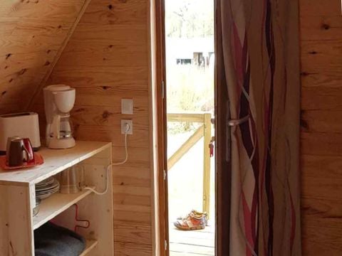 UNUSUAL ACCOMMODATION 2 people - WOOD Without sanitary facilities